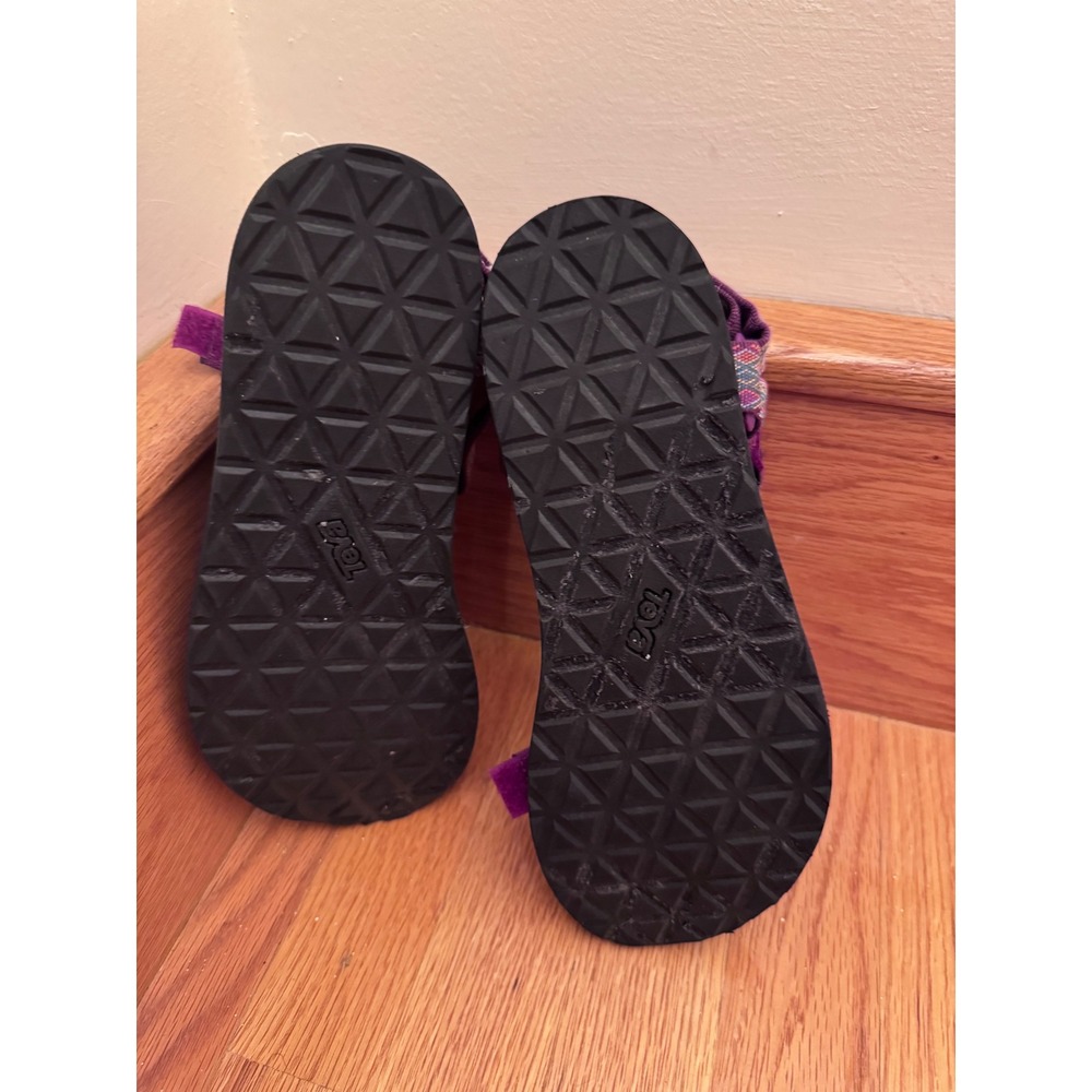 Teva Original Universal Purple Geometric Strappy Sandals Womens 9 1003987 - Picture 3 of 7